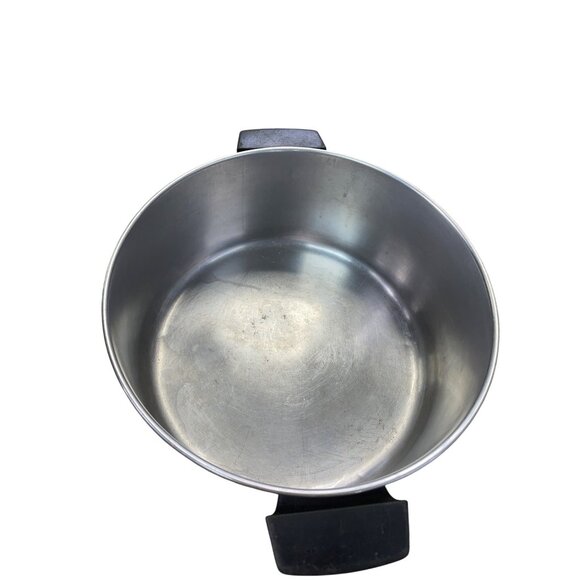 Revere Ware Stainless Steel 6 qt stock casserole Pot With Lid SKU 8919 - Picture 6 of 10